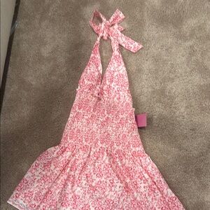 Honeyplum Pink and White Floral Dress